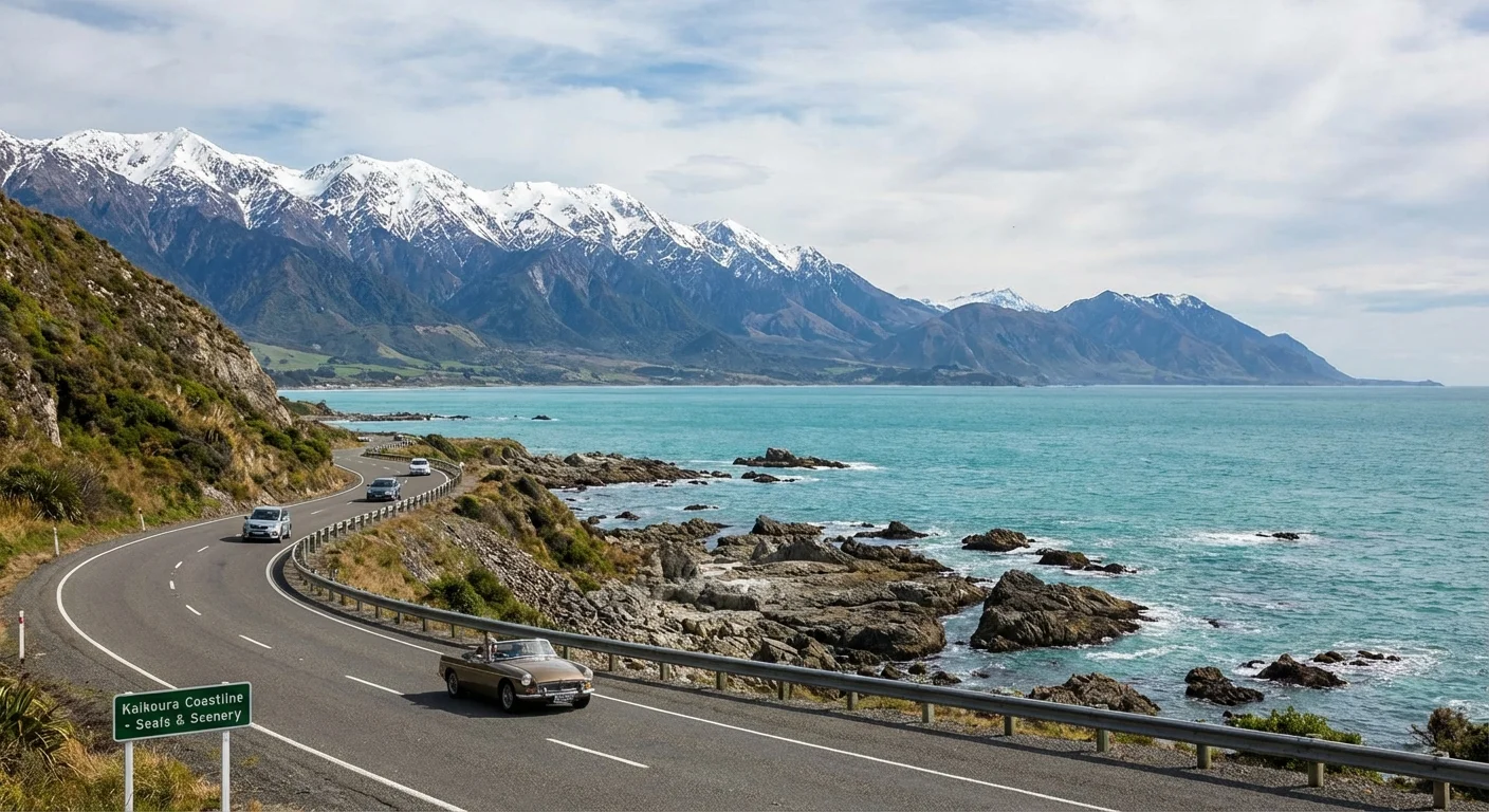 Christchurch to Kaikoura Drive | Scenic South Island Road Trip