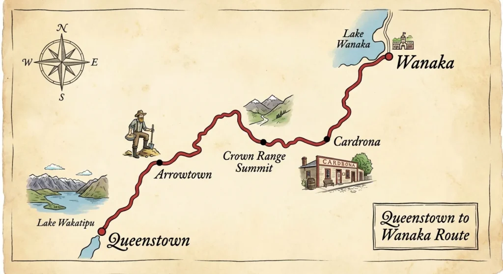 Queenstown to Wānaka Drive | Scenic South Island Route & Tips