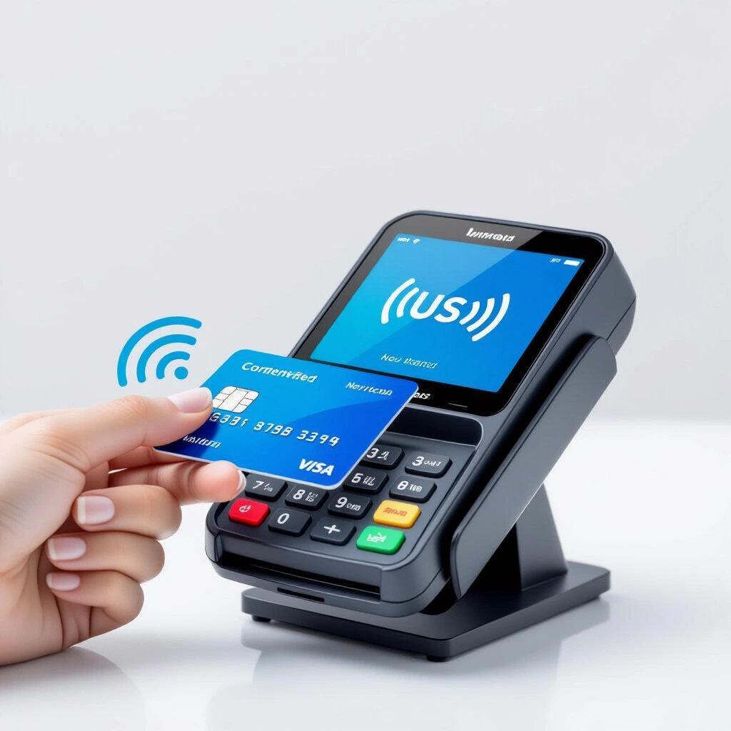 Tipping in New Zealand: What Visitors Should Know 2 Close-up of a contactless payment terminal showing tipping prompts